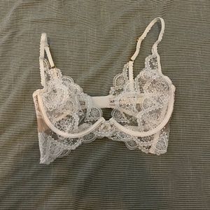 White For Lace Love of Lemons Bra